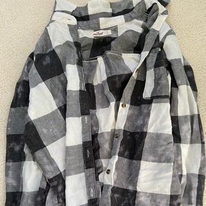 Hollister flannel size small